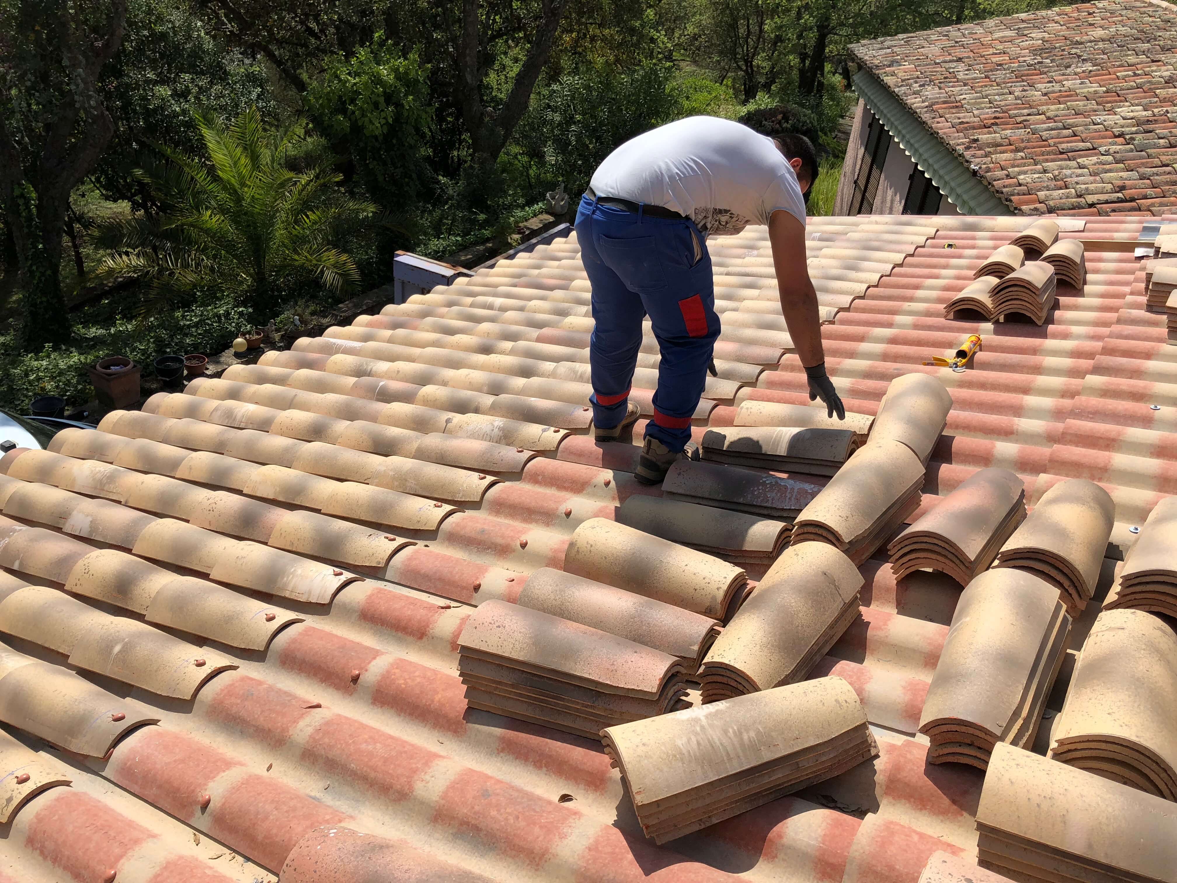 Reparation toiture var